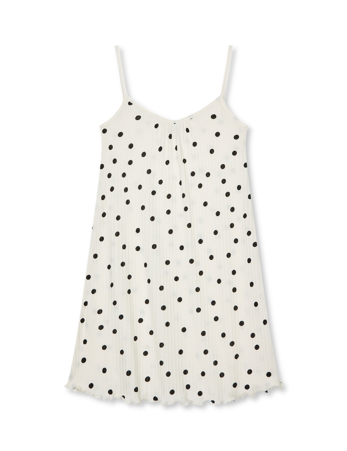 Pointella Sigrid Dress AOP, Dot AOP Vanilla Ice