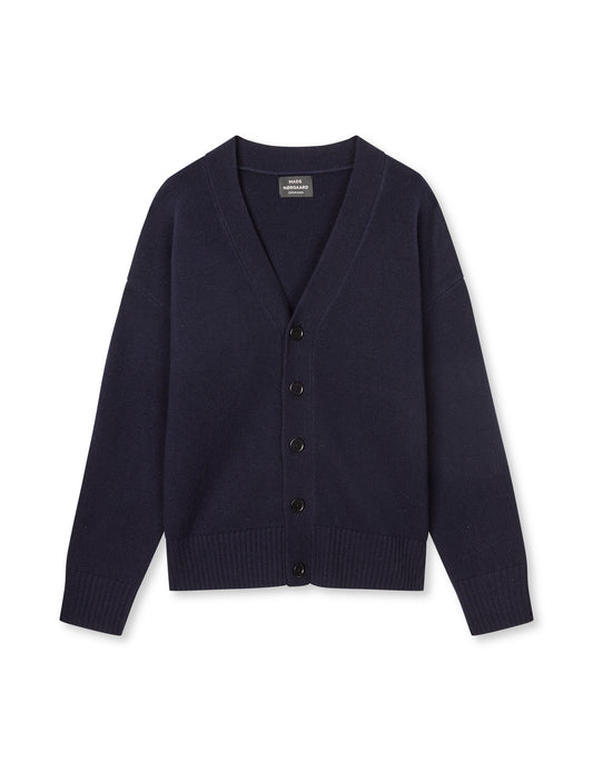 Super Wool Cardigan Knit, Sky Captain
