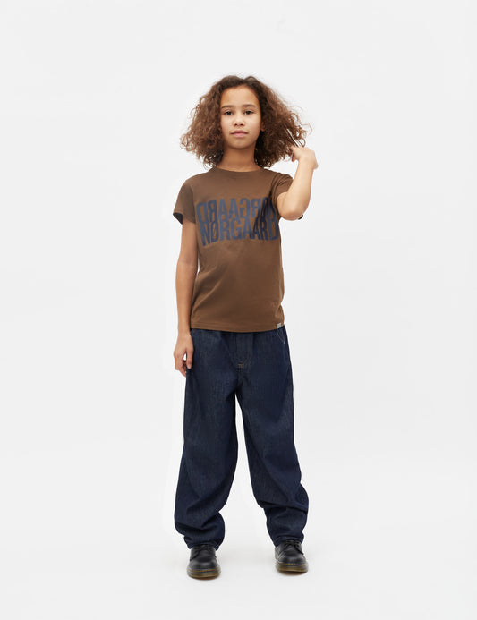 Single Cotton Tuvina Tee, Cocoa