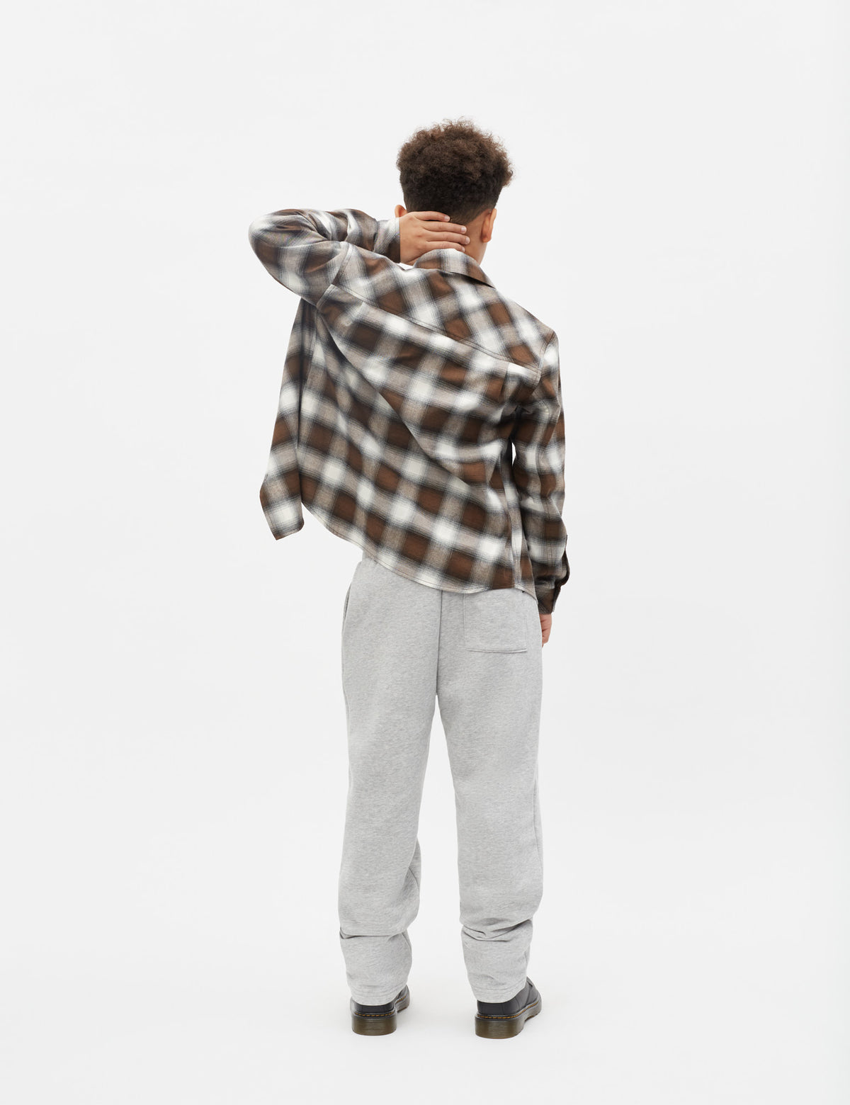 Flannel Check Svano Shirt, Cocoa CH.