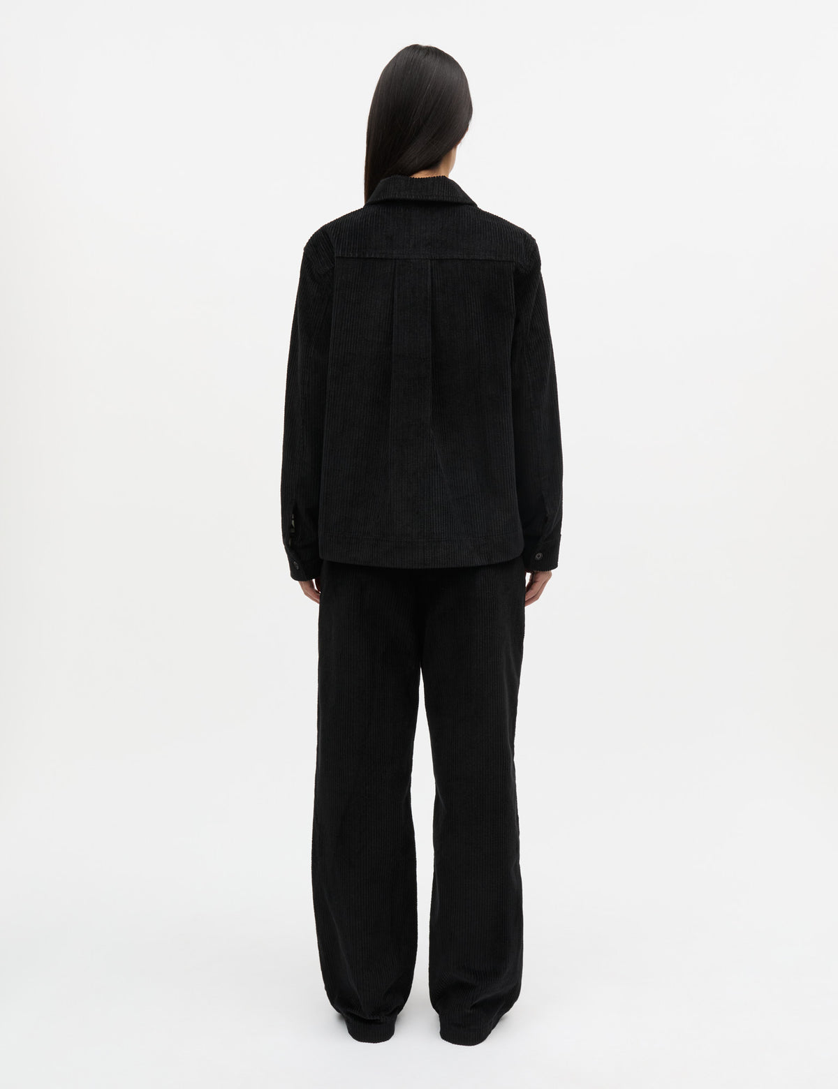 Pretty Cord Gaila Shirt, Black