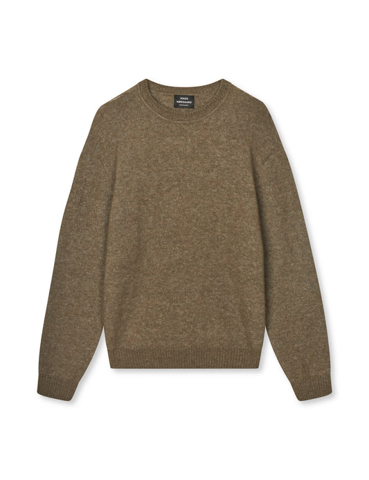 Alpaca Wool Vilhelm Knit, Tarmac