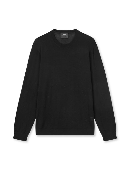 Merino Wool Karsten Knit, Black