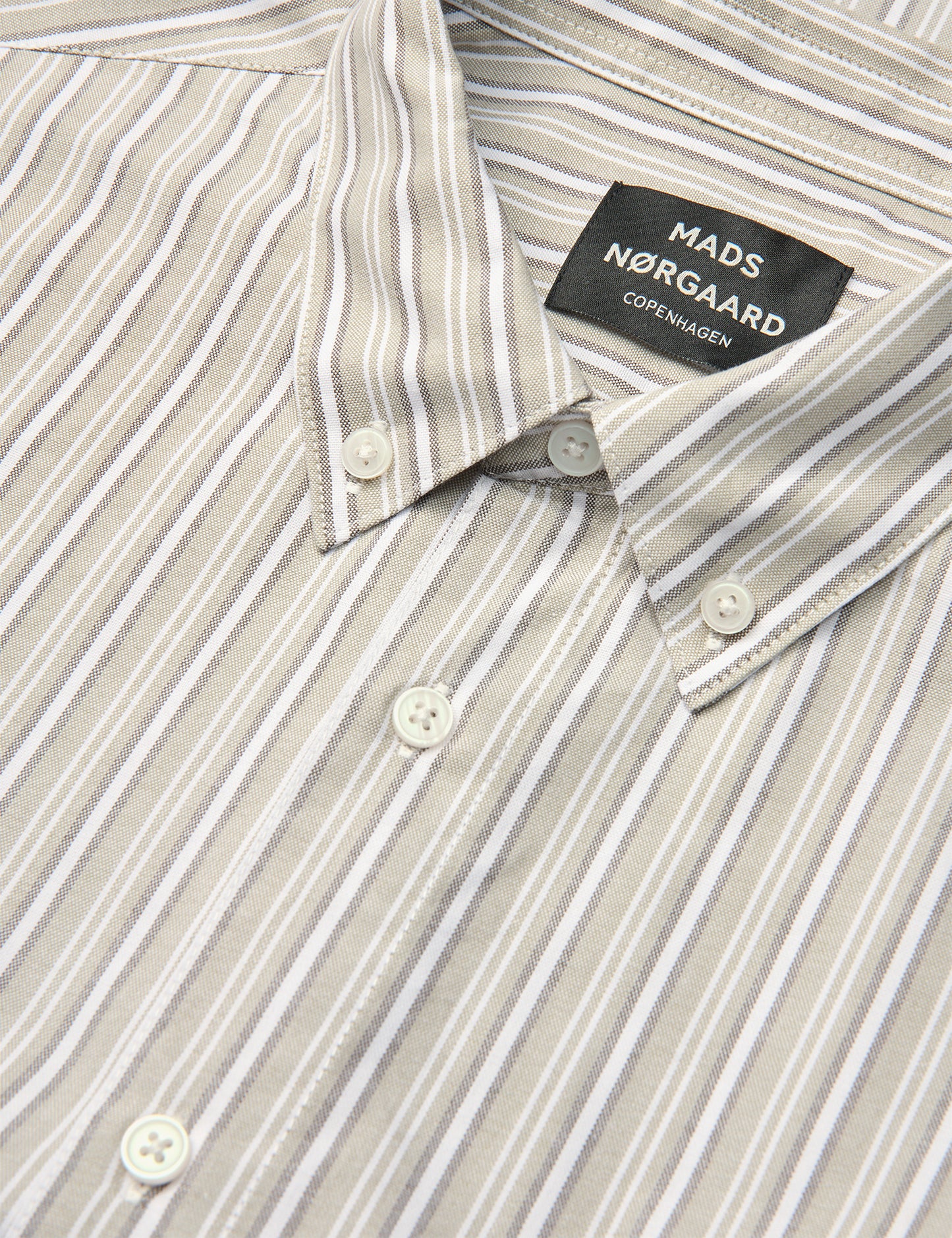 Oxford Sune Stripe Shirt BD FAV, Overland Track/Tarmac