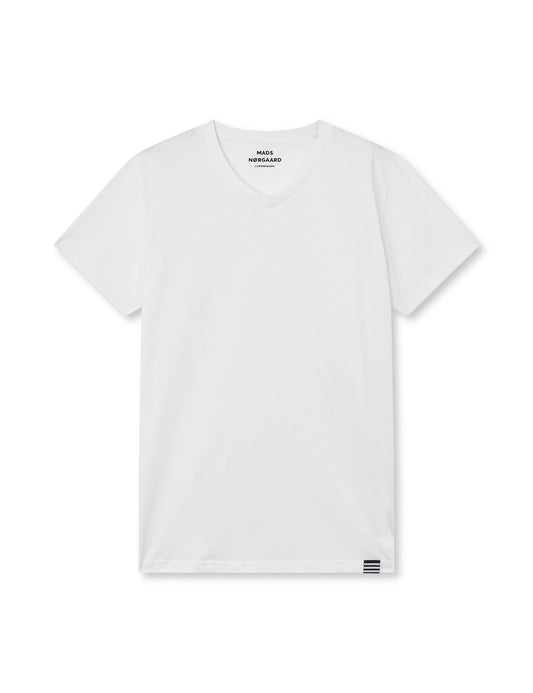 Fine Jersey Tjalve Tee, White