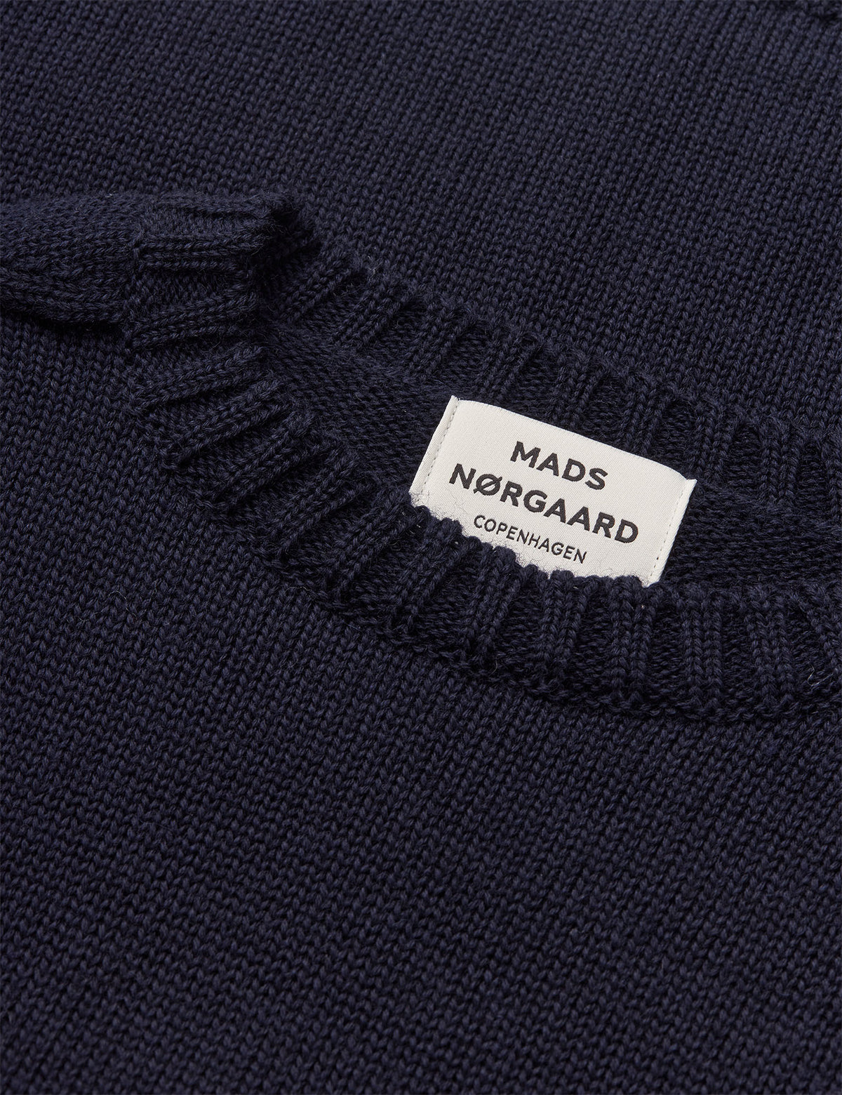 Wool Karoline Sweater, Sky Captain