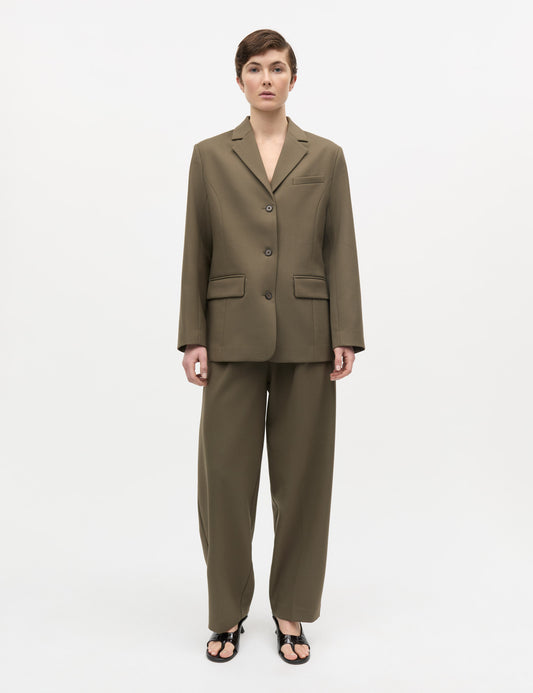 Super Twill Less Blazer, Tarmac