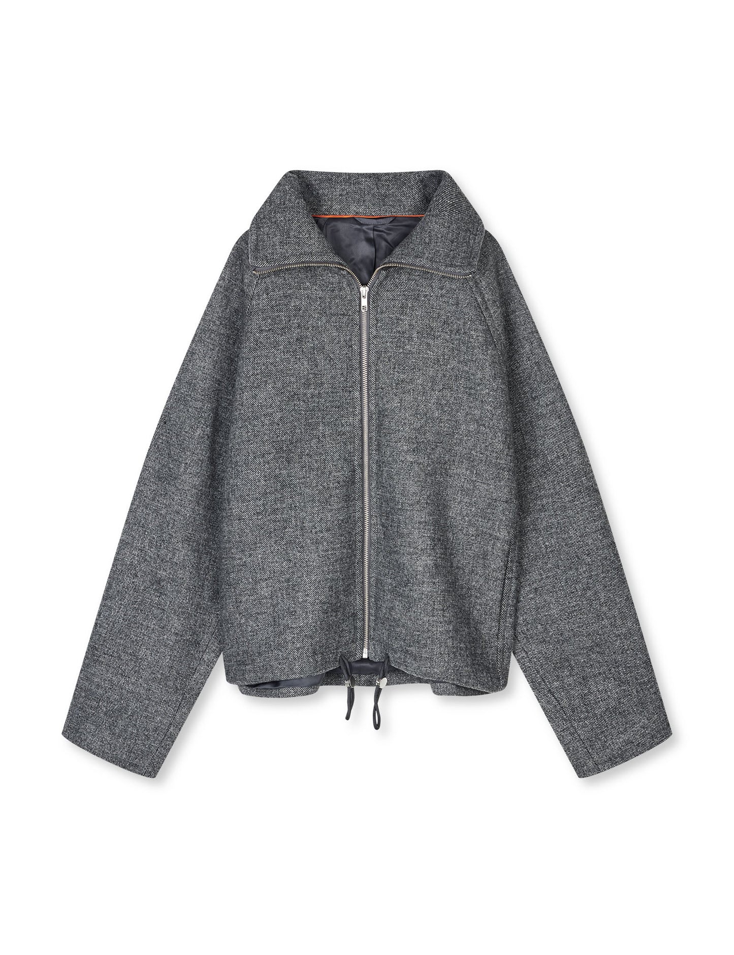 Bond Wool Lotta Jacket, Dark Grey Melange