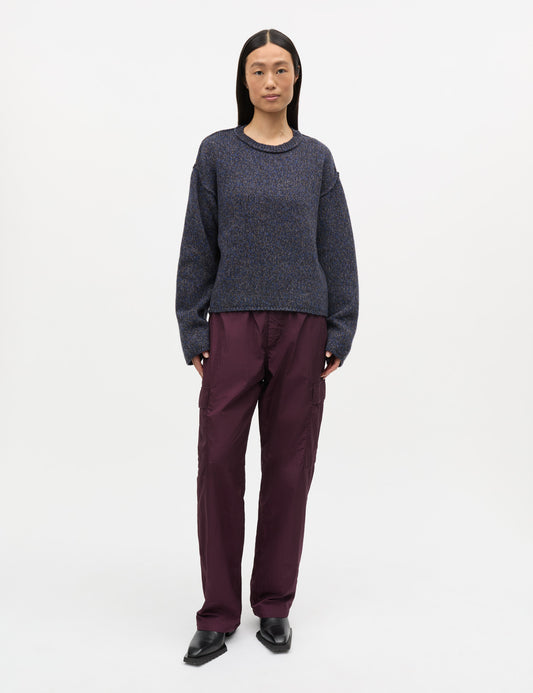 Charlotte Madison Knit, Sky Captain Melange