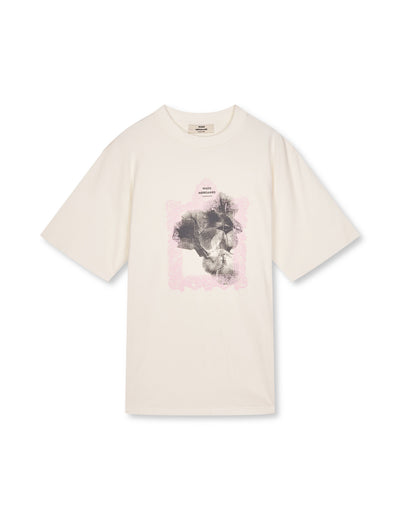 Cotton Jersey Dassel Tee, Snow White