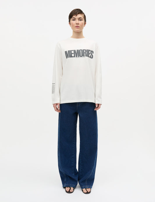 Cotton Jersey Jerry Tee LS, Snow White