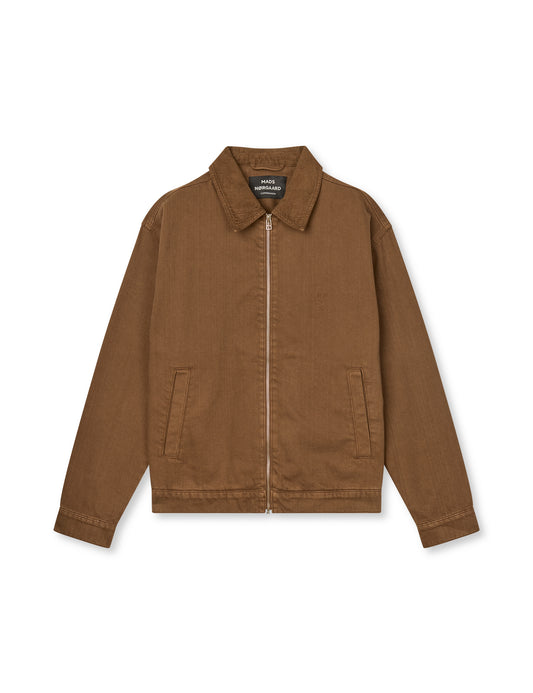 Soil Denim Norton  Jacket, Cocoa