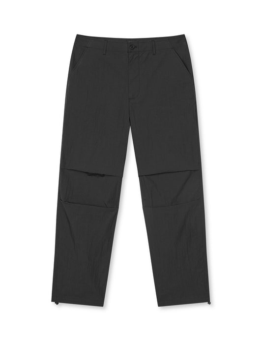 Dry Nylon Cargo Pants, Black