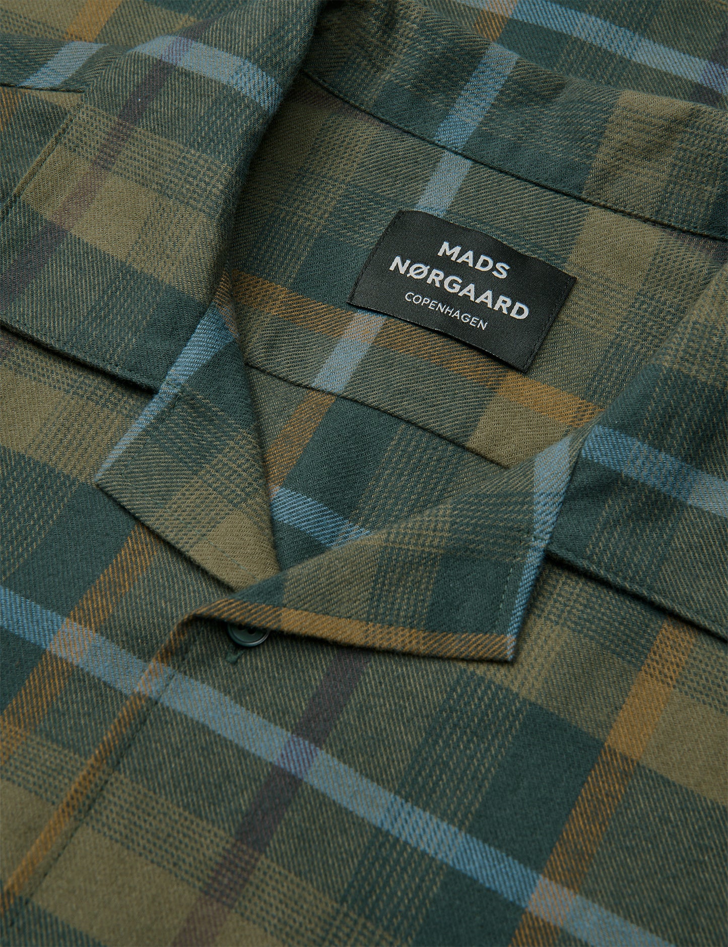 Brushed Flannel Luke Shirt CH, Tarmac Check