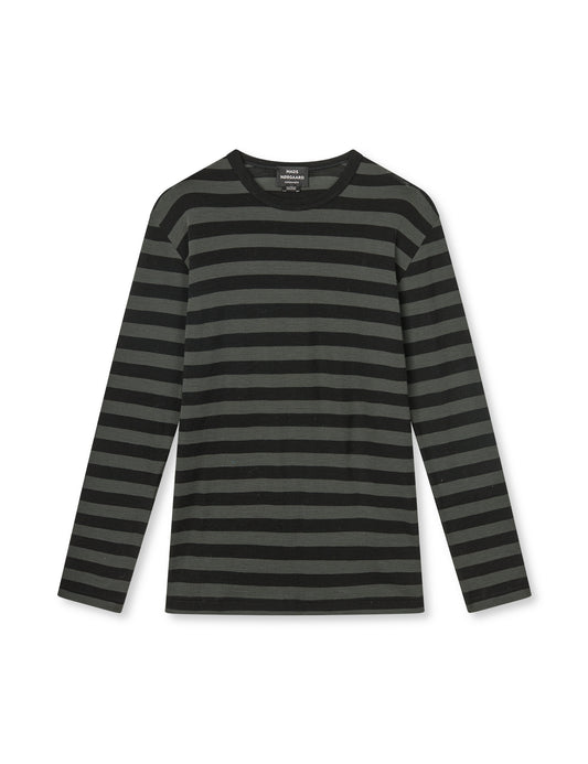 Fine Wool Tobias Knit, Tarmac/Black ST.