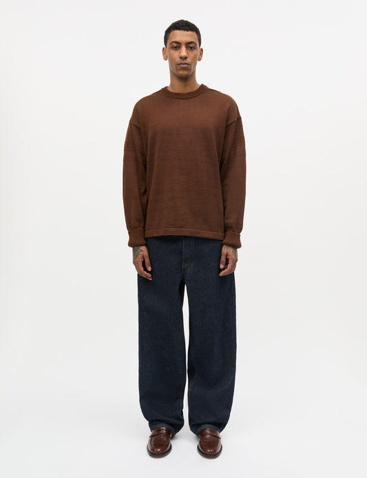 Wool Kjeld Knit, Cocoa