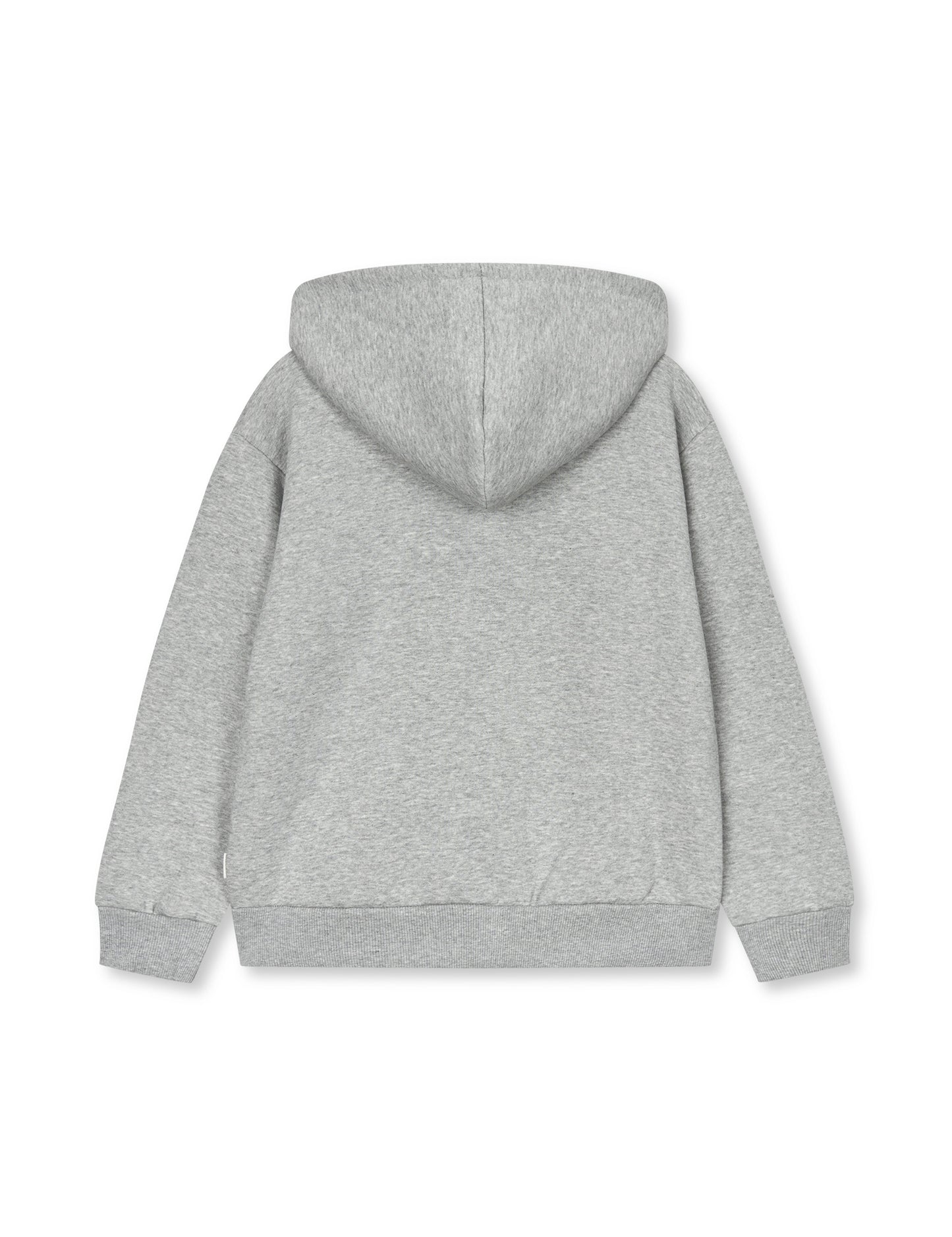 Mix Sweat N Sonan Zip Hoodie, Grey Melange