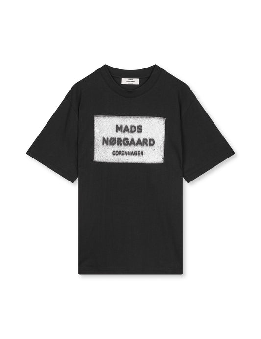 Cotton Jersey Dassel Tee, Black