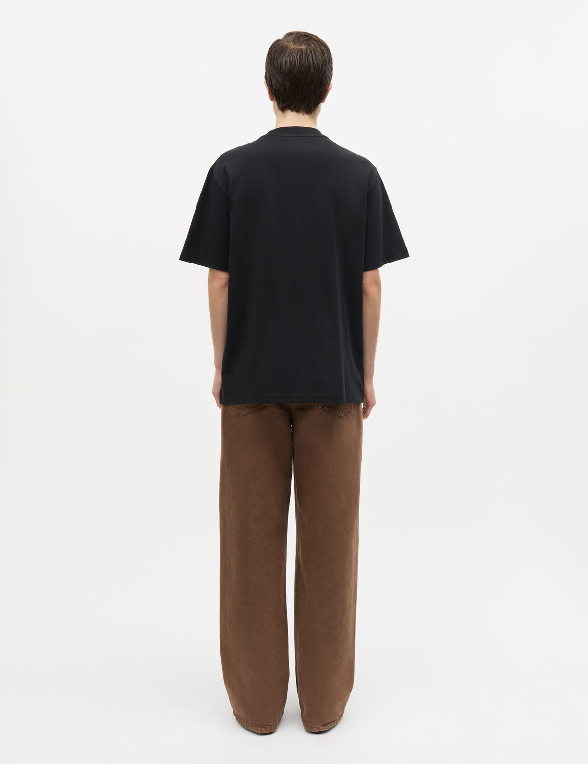 Cotton Jersey Dassel Tee, Black