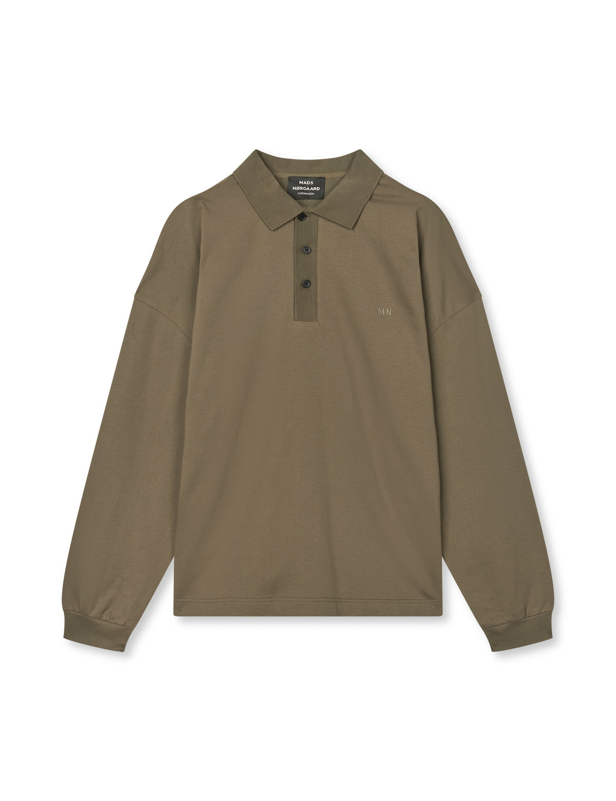 Light Terry Polo Sweat, Tarmac