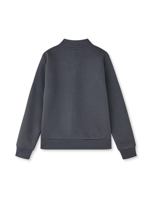 Mix Sweat N Crewie Half Zip Sweatshirt, Asphalt