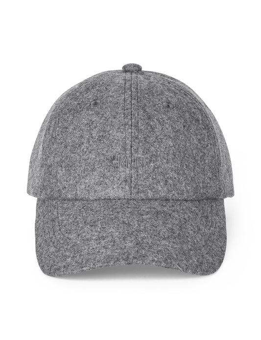 Urban Wool Coal MN Cap, Dark Grey Melange