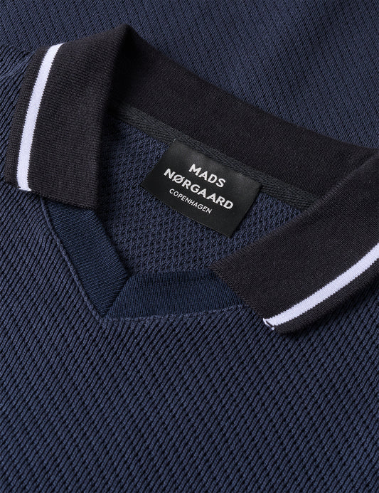 Throwback Lyonel Polo LS, Sky Captain