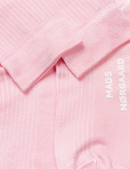 Knit Viscose Azra Sock, Fairy Tale Pink