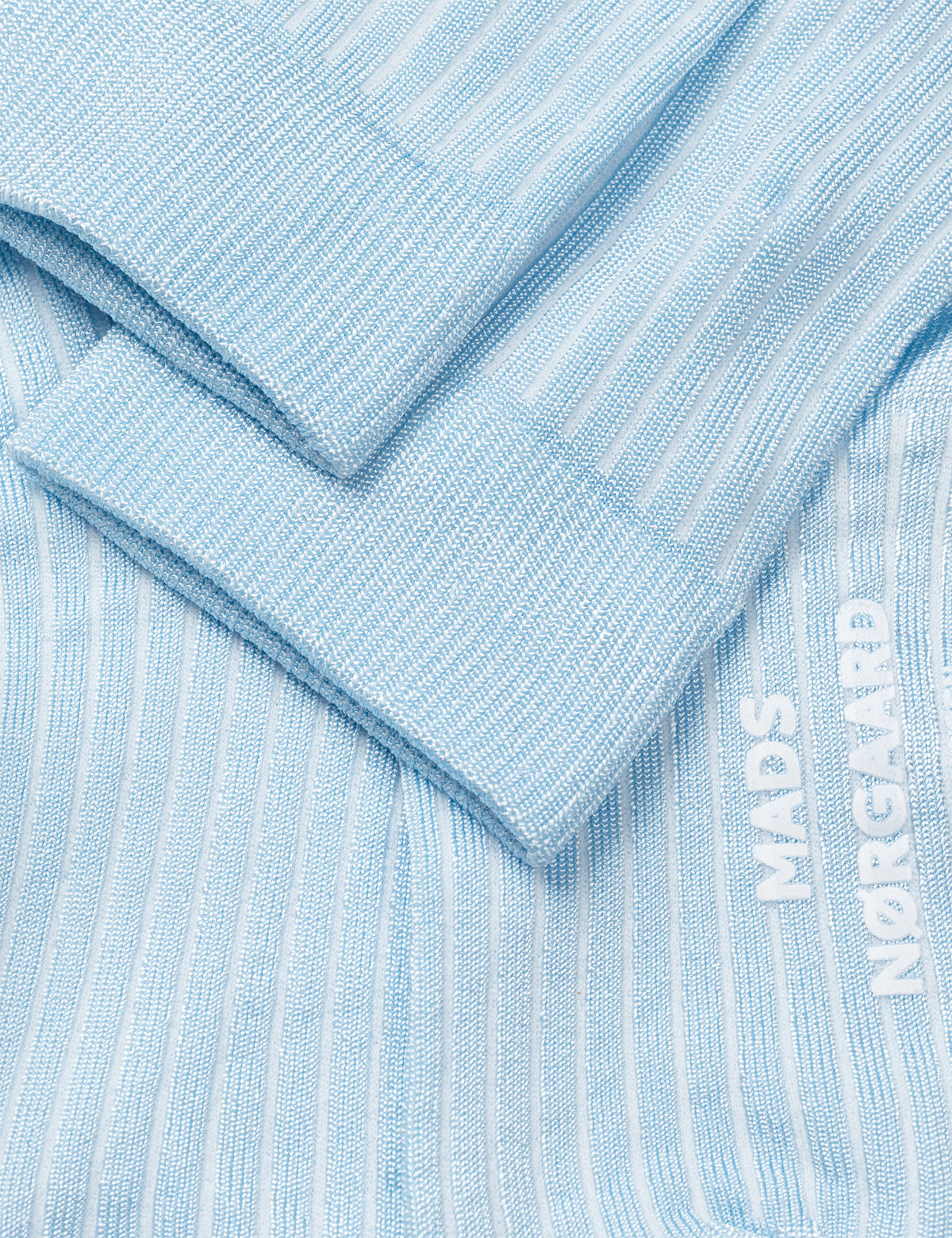 Knit Viscose Annie Sock, Cerulean