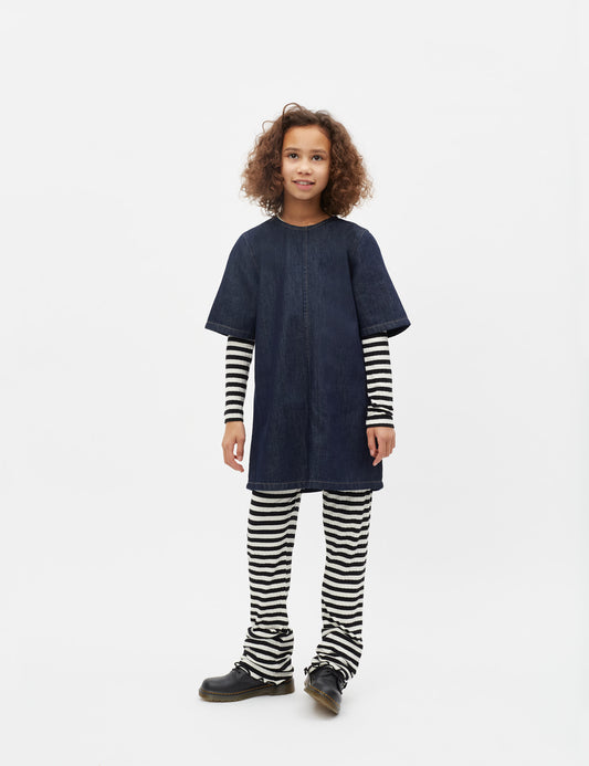 Cosy Denim Dolly Dress, Rinse