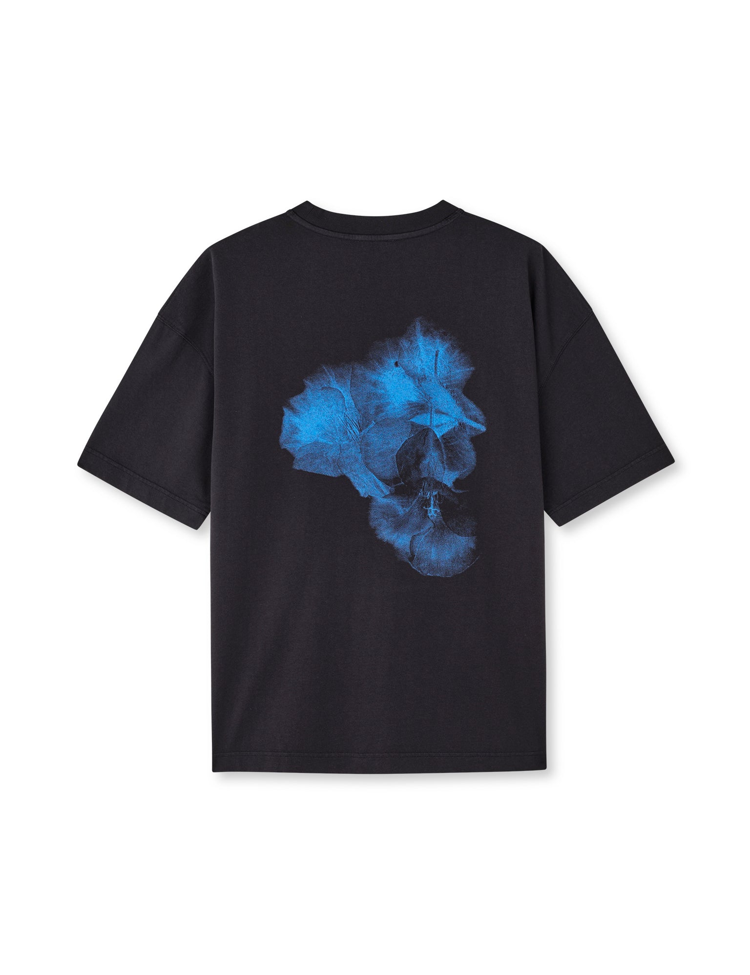 Open-End Dye Big Flower Tee, Black – MADS NØRGAARD – COPENHAGEN