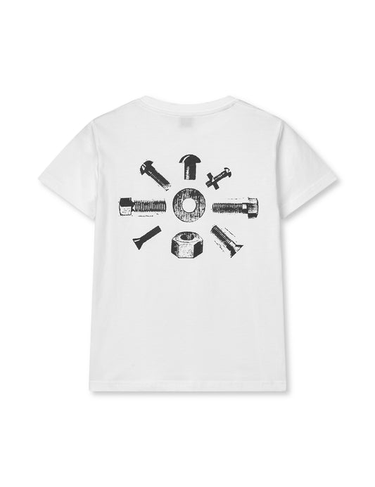 Printed Tee Thorlino Hardware Tee, White