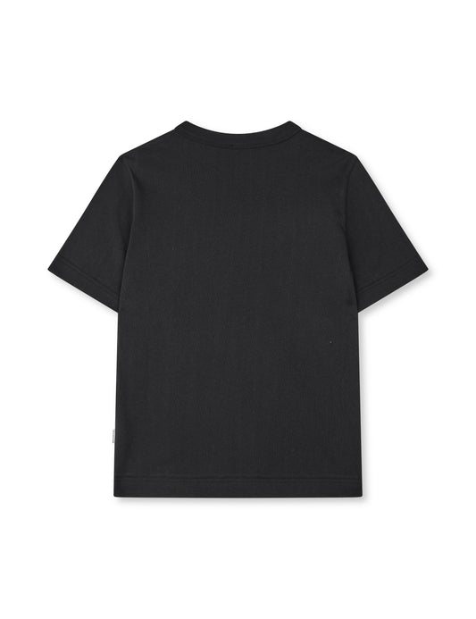 Cotton Jersey Theo Tee, Black