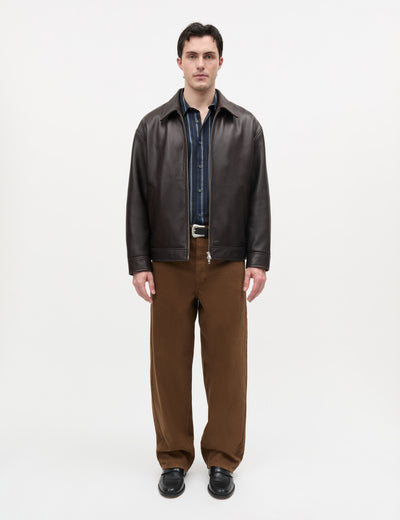 Rider Leather Norton Jacket, Brown