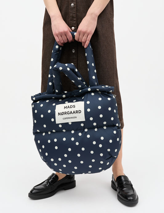 Light Ripstop Pillow Bag AOP, Dot AOP/Sky Captain