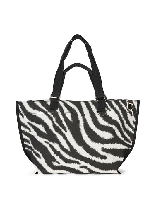Heavy Canvas Theo Bag AOP, Zebra