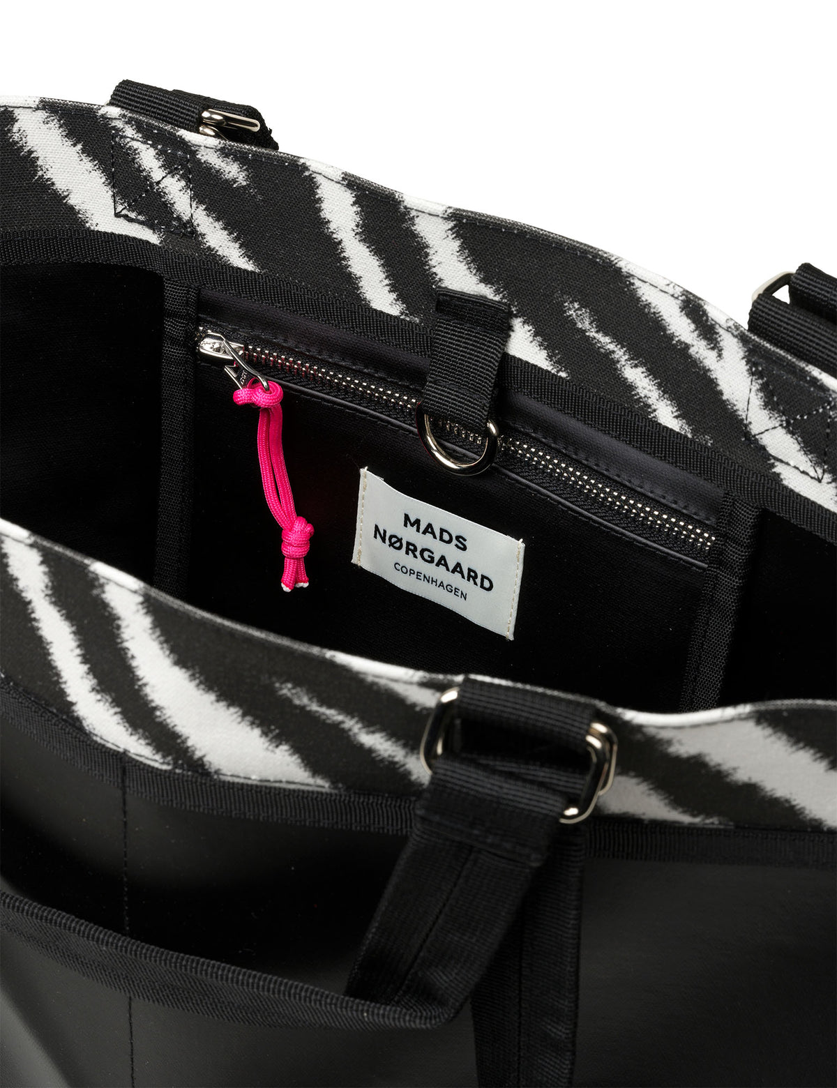 Heavy Canvas Theo Bag AOP, Zebra