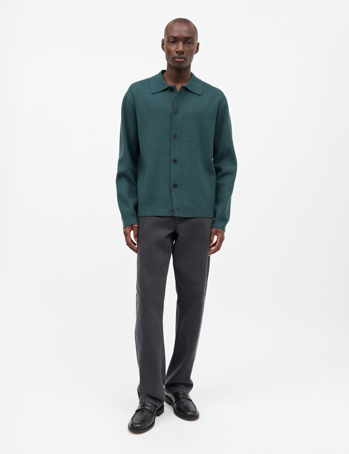 Urban Brando Polo LS Knit, Magical Forest