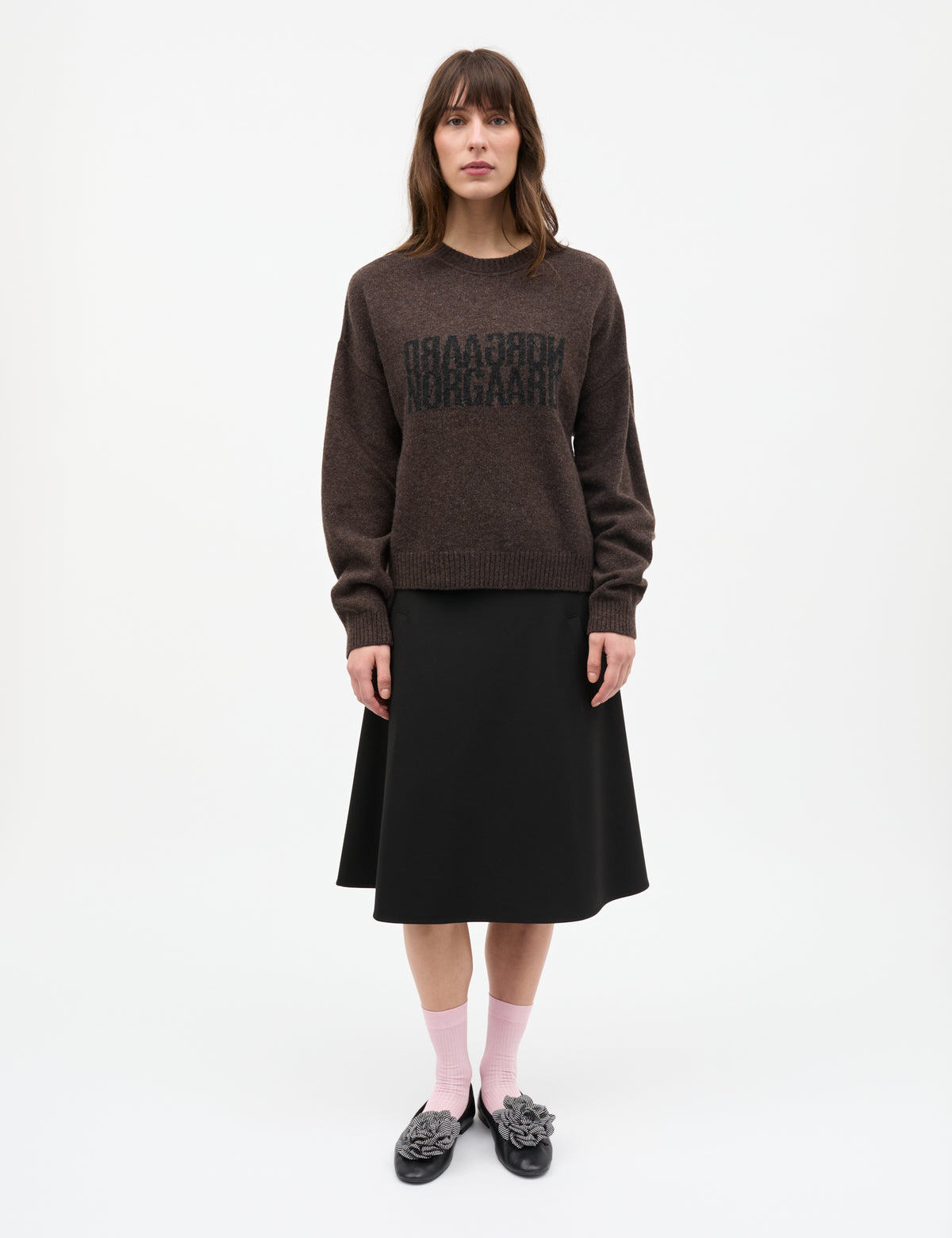 Yota Knit Tilona Sweater, Turkish Coffee/Phantom