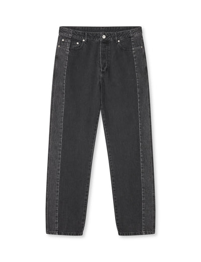 Salvo Denim Reworked Coen Jeans, Black Stone Wash