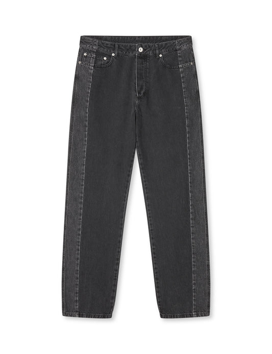 Salvo Denim Reworked Coen Jeans, Black Stone Wash