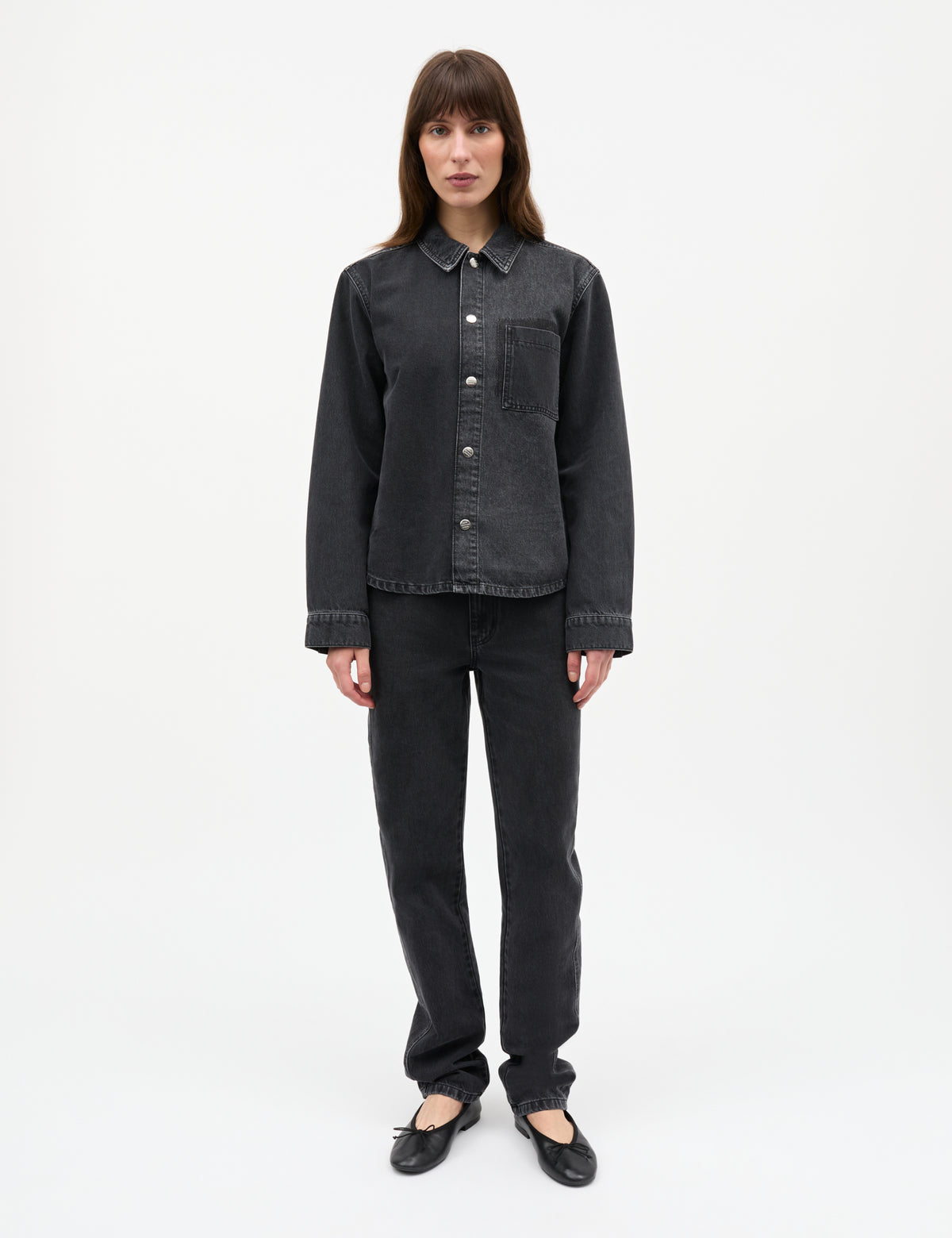 Salvo Denim Regy Jeans, Black Stone Wash