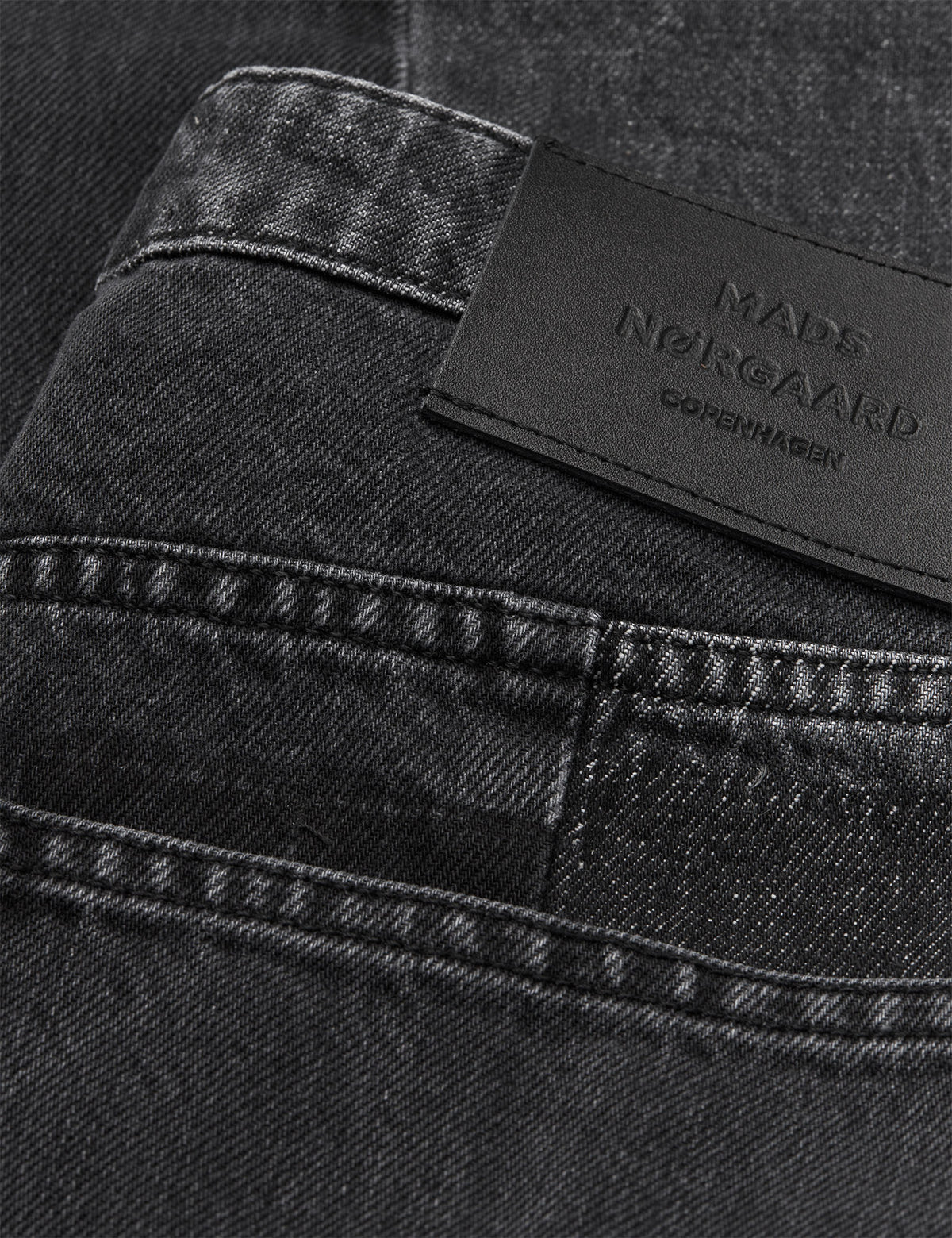 Salvo Denim Regy Jeans, Black Stone Wash