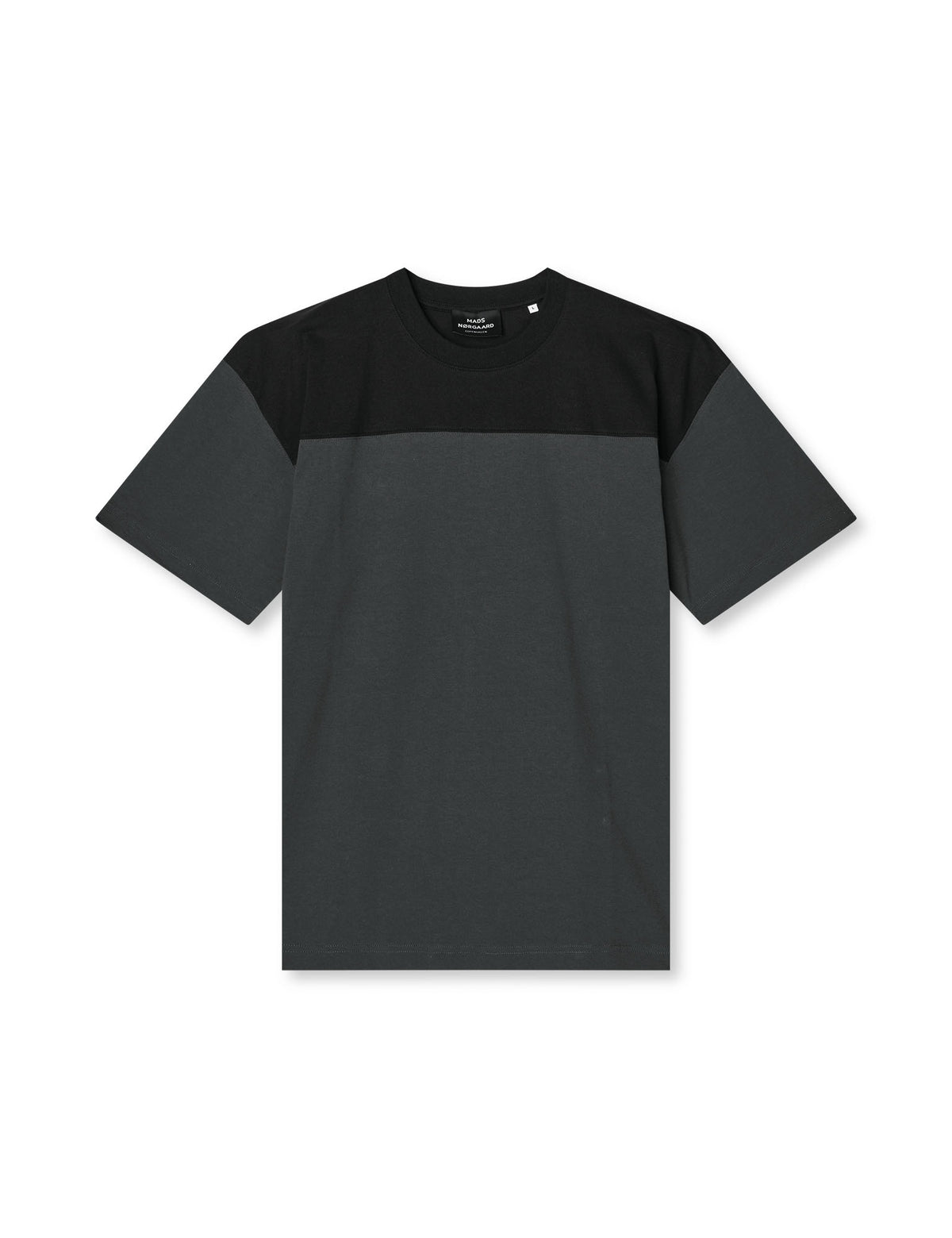 Open-End Football Tee, Phantom/Black