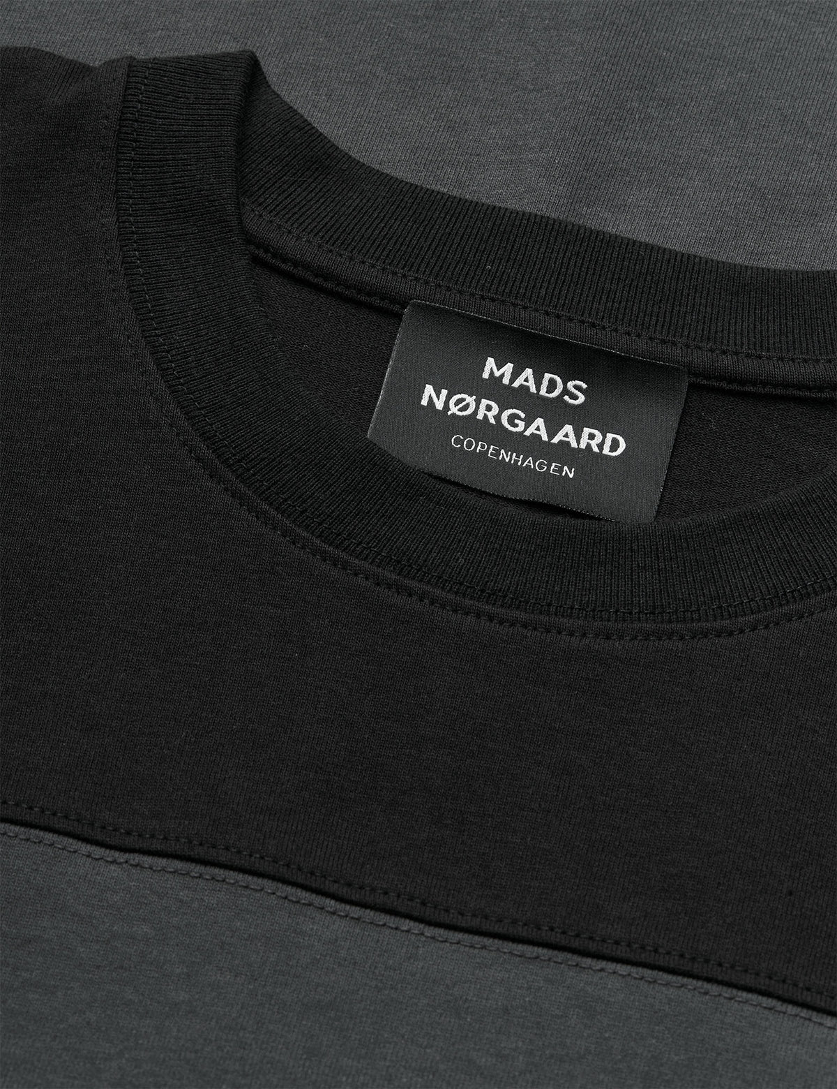 Open-End Football Tee, Phantom/Black