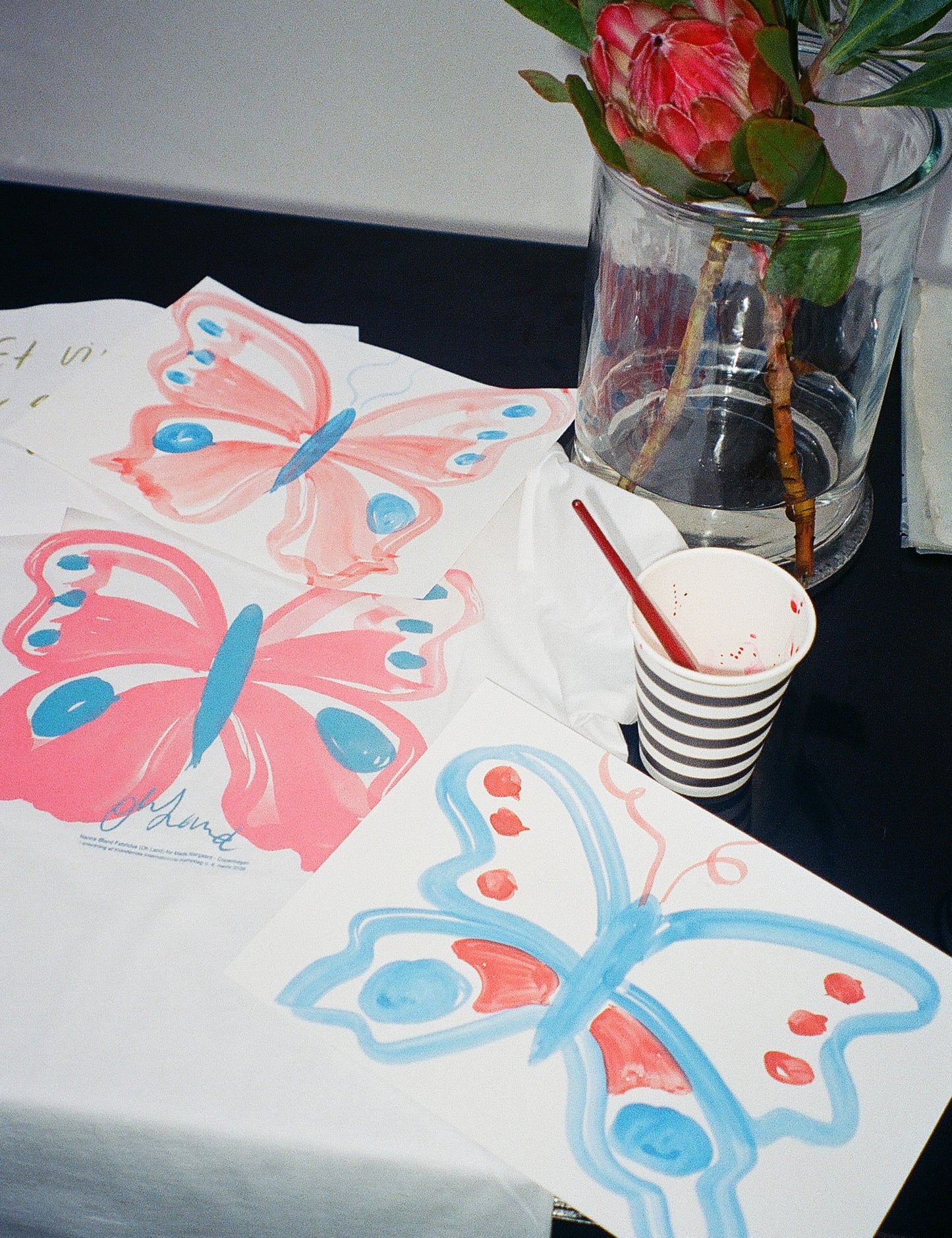 Fine Jersey Oh Land Tee, White