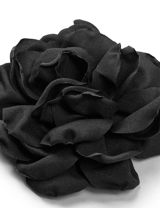 MN Rose Brooch, Black