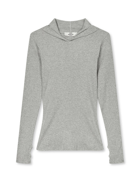 2x2 Cotton Tutti Hood, Grey Melange