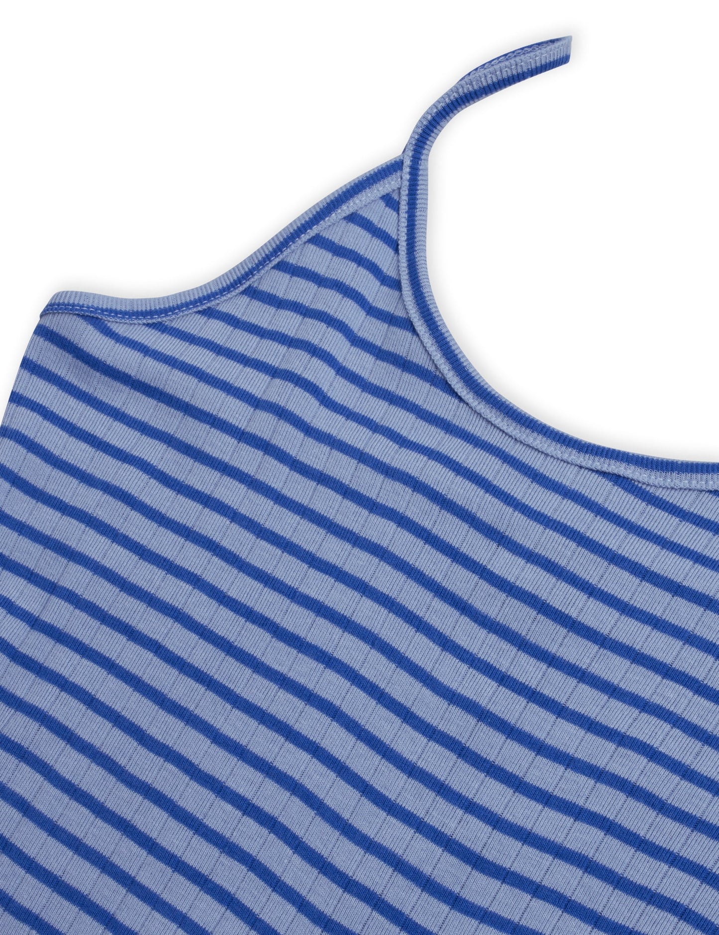 NPS Stripe Strap Dress,  Powder/Blue