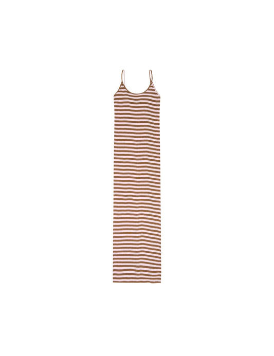 NPS Broadway Strap Dress,  Camel/Rose